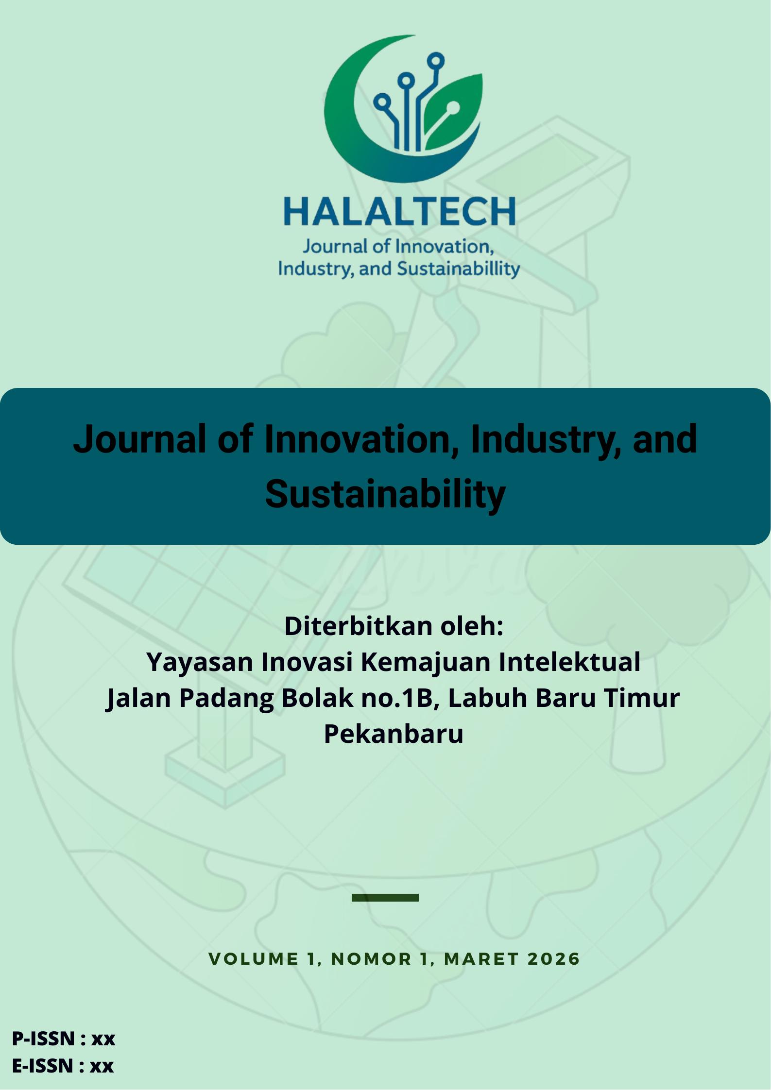 					View Vol. 1 No. 1 (2026): HalalTech: Innovation, Industry, and Sustainability
				